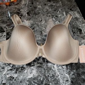 Tan Thirdlove 24/7 memory foam bra 34E (DD)